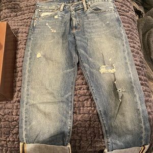 Boyfriend cropped jeans